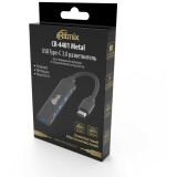 USB-концентратор Ritmix CR-4401 Metal