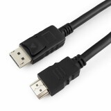Кабель DisplayPort (M) - HDMI (M), 1м, Bion BXP-CC-DP-HDMI-010