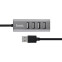 USB-концентратор HOCO HB1 Grey - 6957531038139 - фото 2