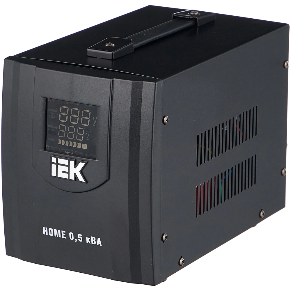 Стабилизатор напряжения IEK HOME 0,5 кВА - IVS20-1-00500