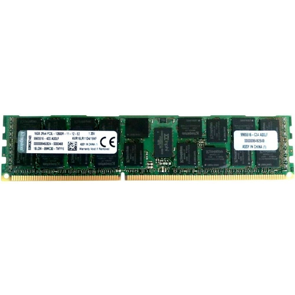 Оперативная память 16Gb DDR-III 1600MHz Kingston ECC Reg (KVR16LR11D4/16KF) OEM