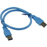 Кабель USB A (M) - USB A (M), 0.5м, 5bites UC3009-005