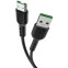 Кабель USB A (M) - microUSB B (M), 1м, HOCO X33 Black (HC-09141) - фото 3