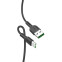 Кабель USB A (M) - microUSB B (M), 1м, HOCO X33 Black (HC-09141) - фото 4