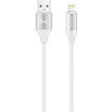 Кабель USB - Lightning, 1м, Harper SCH-530 White