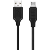 Кабель USB A (M) - microUSB B (M), 1м, Harper BCH-321 Black