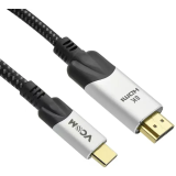 Кабель USB Type-C - HDMI, 1.8м, VCOM CU423MCV-1.8M