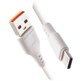 Кабель USB - USB Type-C, 1м, GoPower GP01T White (00-00018565)