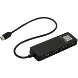 USB-концентратор 5bites HB24C-210BK Black