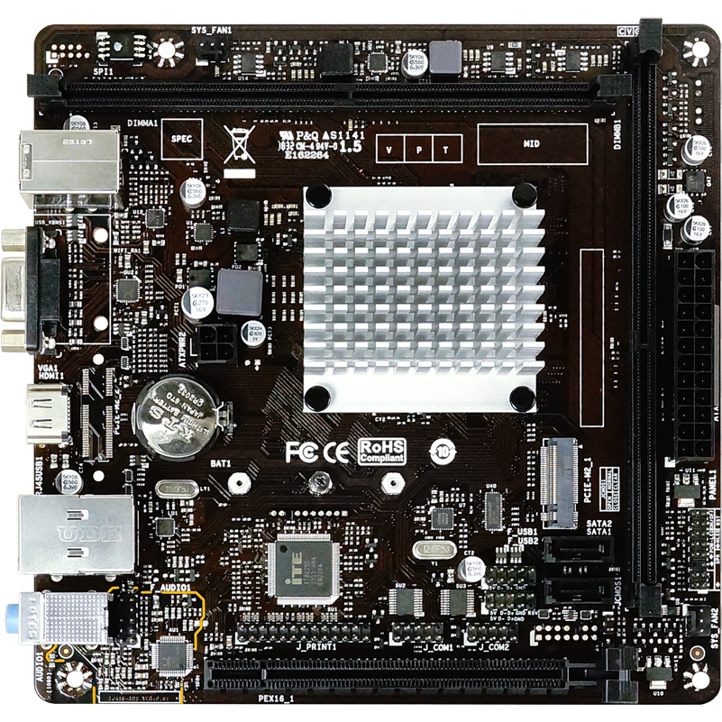Материнская плата Biostar J4125NHU + Celeron J4125 onboard: купить в ...