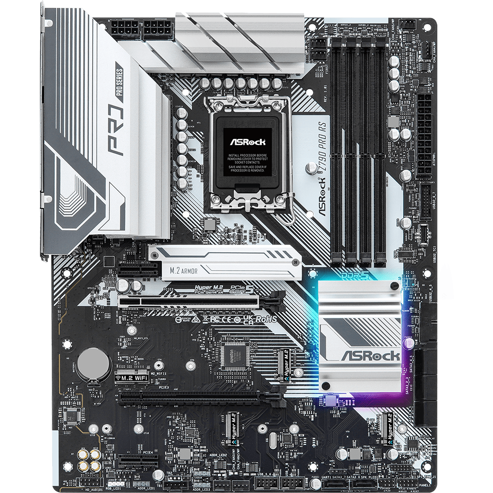 Материнская плата ASRock Z790 Pro RS: купить в интернет магазине Регард ...