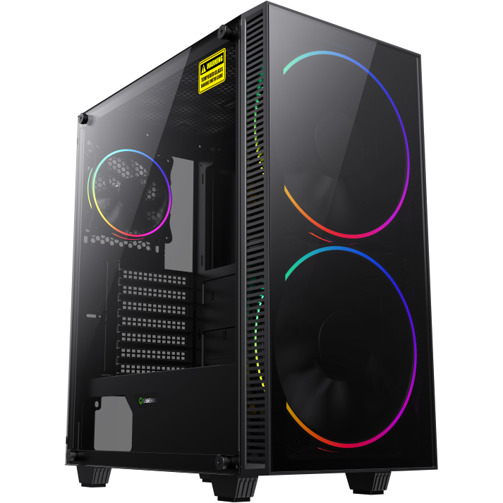 Корпус Miditower Gamemax REVOLT ATX без БП с окном — купить, цена и  характеристики, отзывы