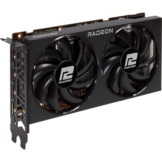 Видеокарта AMD Radeon RX 6650 XT PowerColor 8Gb (AXRX 6650XT 8GBD6-3DH ...