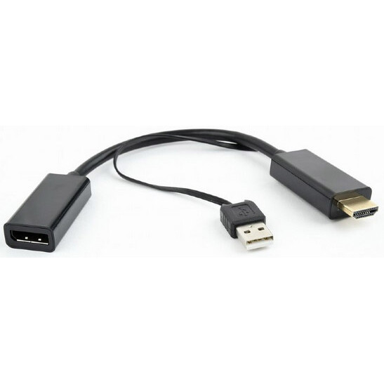 Переходник DisplayPort (F) - HDMI (M), Gembird DSC-HDMI-DP: купить в ...