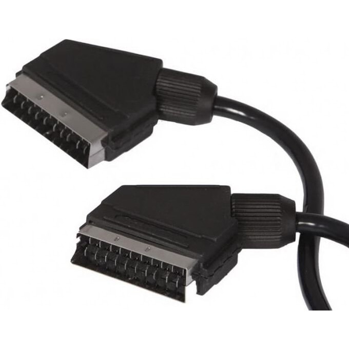 Кабель SCART (M) - SCART (M), 1м, Buro BSC001-B-1: купить в интернет ...