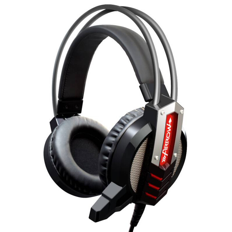 Гарнитура Oklick HS-L450G Arrow Black/Silver: купить в интернет ...