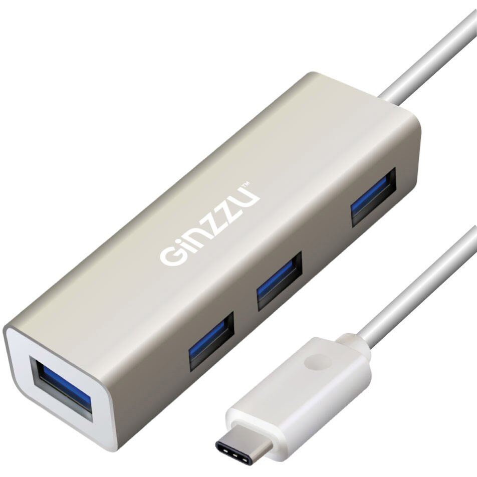 USB-концентратор Ginzzu GR-518UB: купить в интернет магазине Регард ...