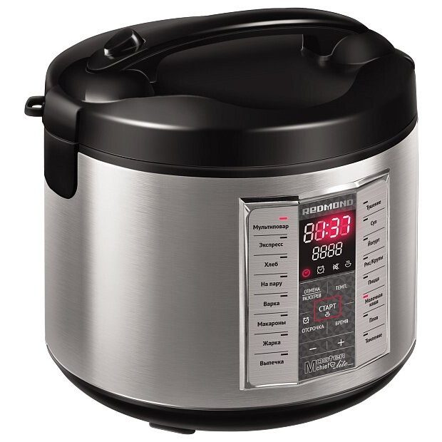 Мультиварка REDMOND RMC-M25 Black/Silver: купить в интернет магазине ...