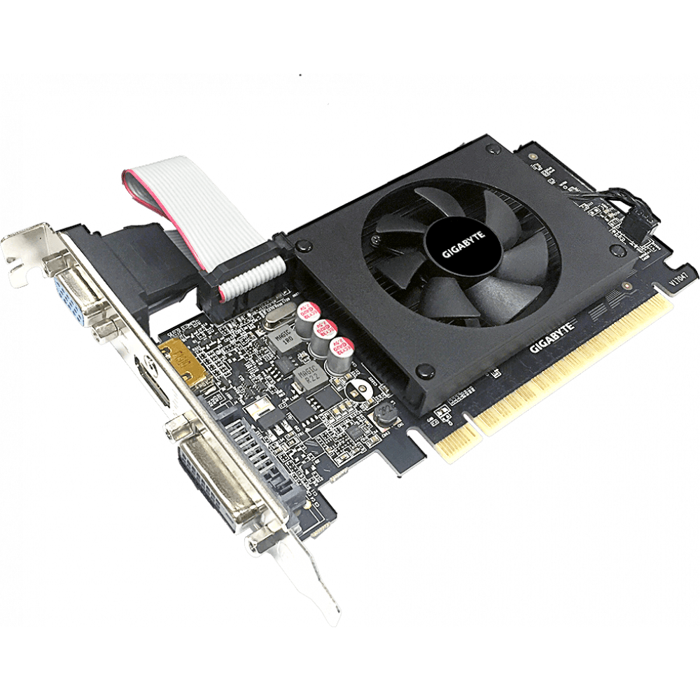 Видеокарта NVIDIA GeForce GT 710 Gigabyte 2Gb (GV-N710D5-2GIL): купить ...