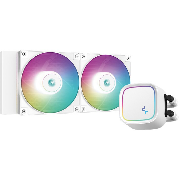 Система жидкостного охлаждения DeepCool LE520 WH: купить в интернет ...