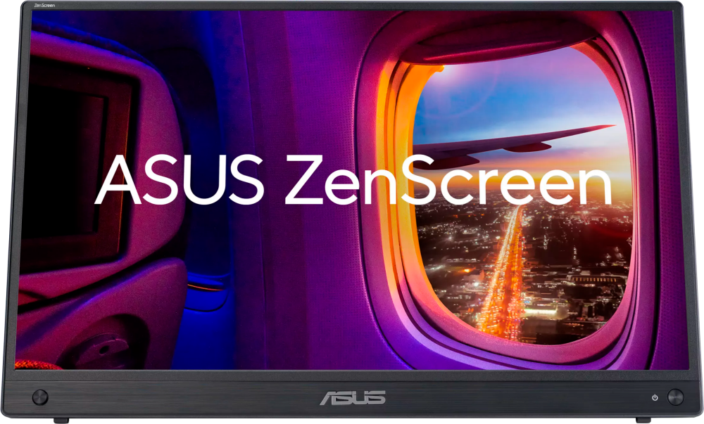 Монитор 15.6' ASUS ZenScreen MB16AHG IPS 1920x1080, 144 Гц, 3 мс, 16:9, 300 кд/м², mini HDMI, USB-C, 3.5 Jack, FreeSync, темно-серый/черный