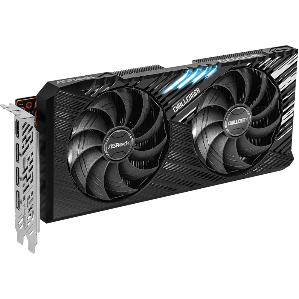 Видеокарта AMD Radeon RX 7800 XT ASRock Challenger OC 16Gb (RX7800XT CL ...