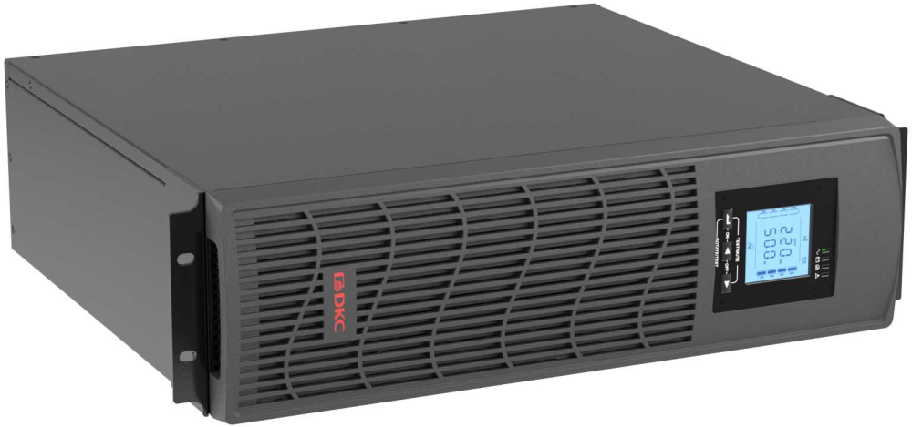 Источник бесперебойного питания DKC INFORPRO3000I / 2000 ВА / 1600 Вт / 6 x IEC 320 C13 (компьютерный)