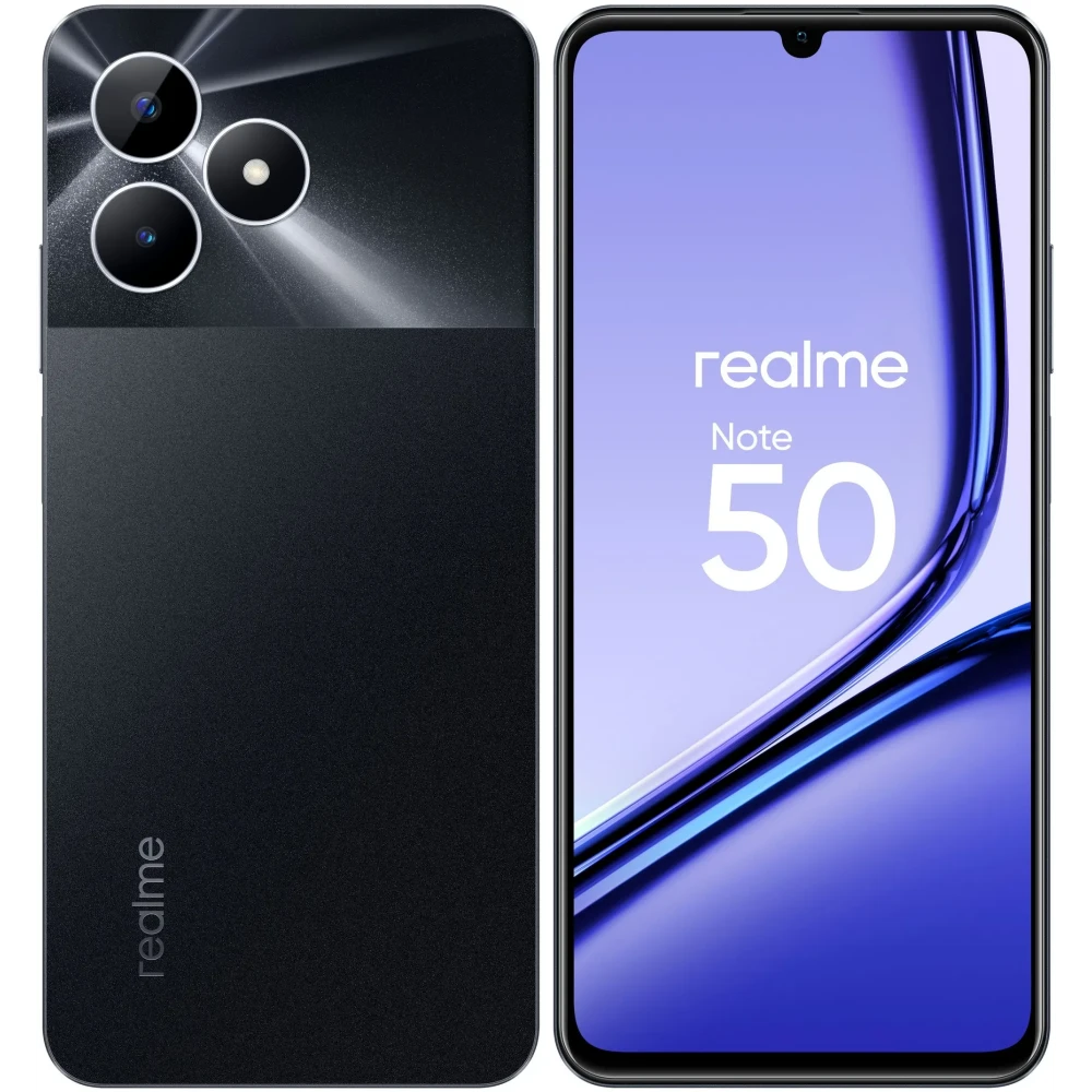 Смартфон Realme Note 50 4/128Gb Black: купить в интернет магазине Регард  Москва: цена, характеристики, описание, отзывы