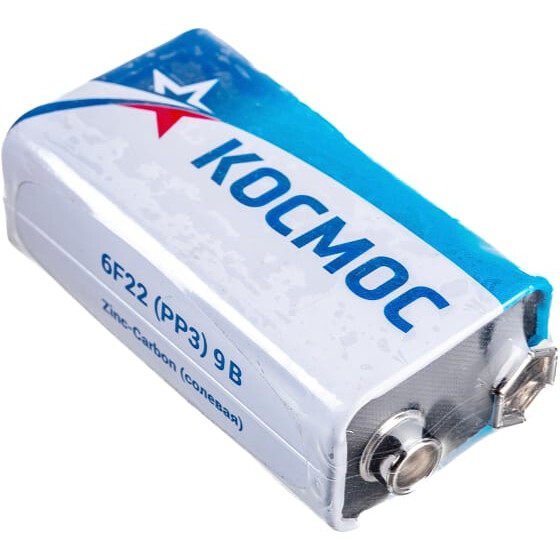 Батарейка КОСМОС KOC6F22 (9V, 1 шт.): купить в интернет магазине Регард ...