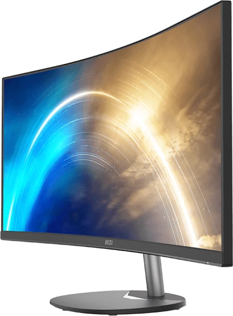 Монитор 34' MSI PRO MP341CQ VA 3440x1440, 100 Гц, 1 мс, 21:9, 300 кд/м², 2xHDMI 2.0b, DP 1.2a, 3.5 Jack, динамики (2x2 Вт), изогнутый экран (1500R), FreeSync, черный, фото3