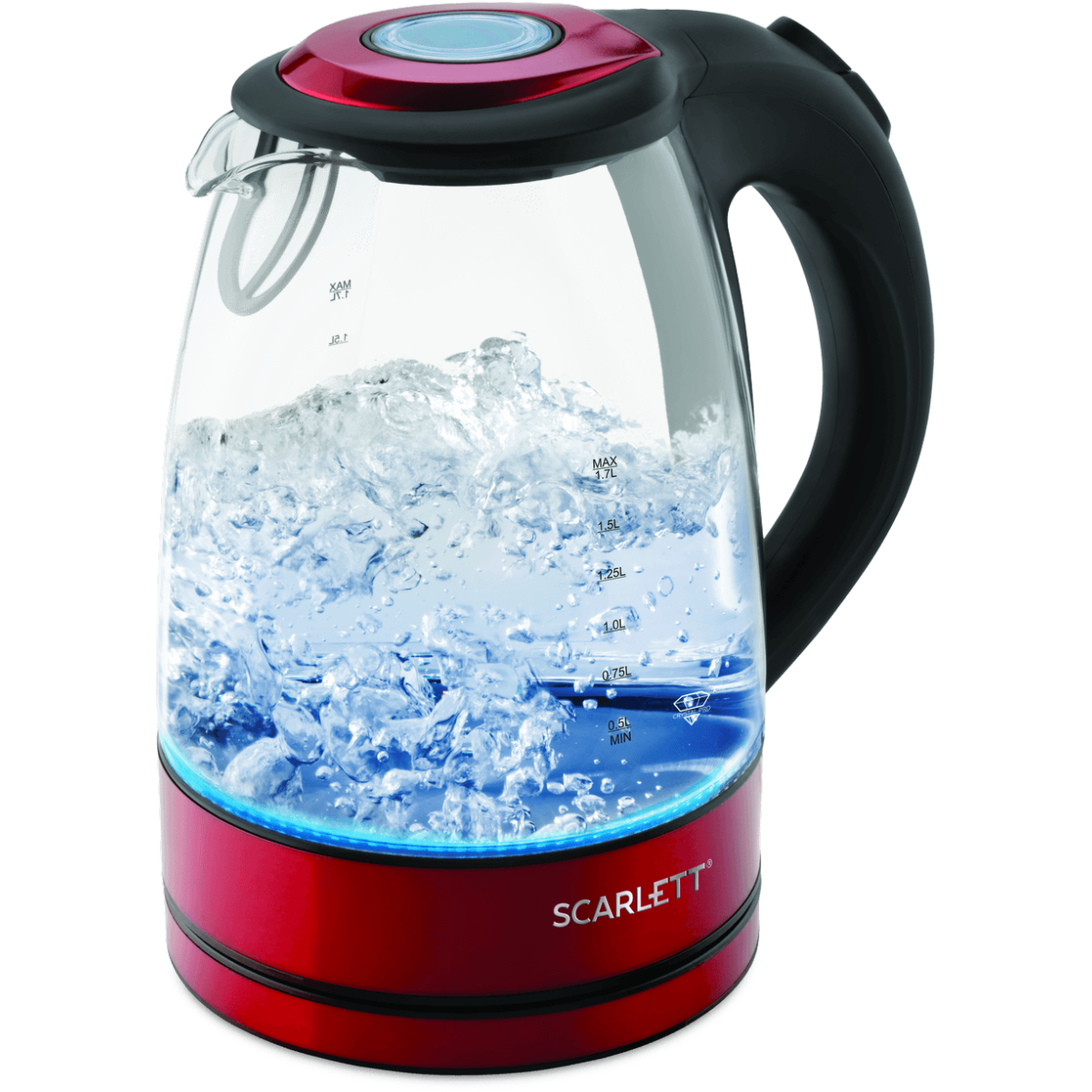 электрические чайники стеклянные недорогие. эл. чайник delta яромир яр-1057.