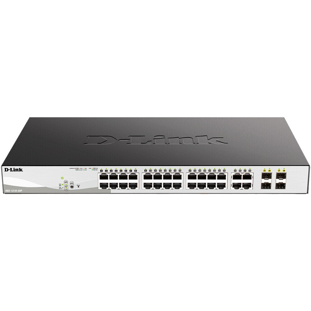 Коммутатор (свитч) D-Link DGS-1210-28P/F: купить в интернет магазине ...