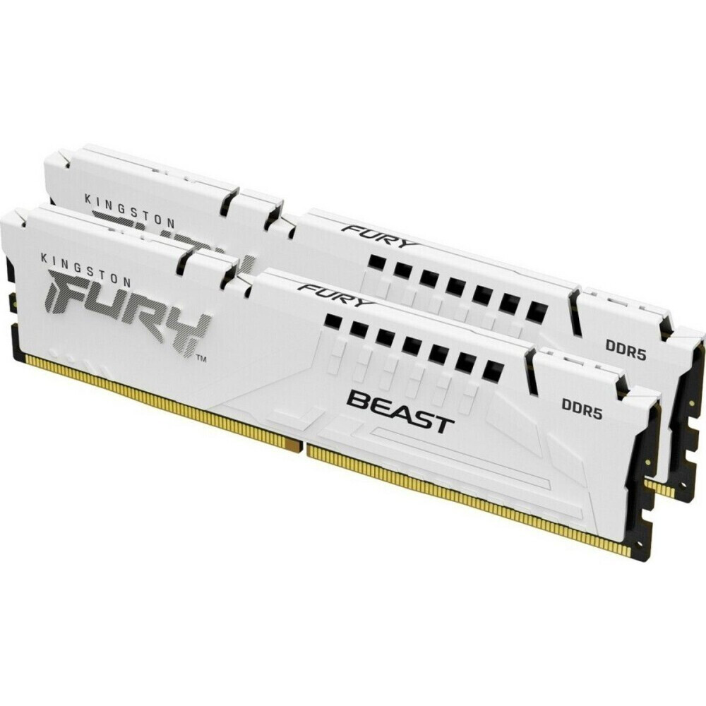 Оперативная память 32GB DDR5 6000MHz Kingston Fury Beast White