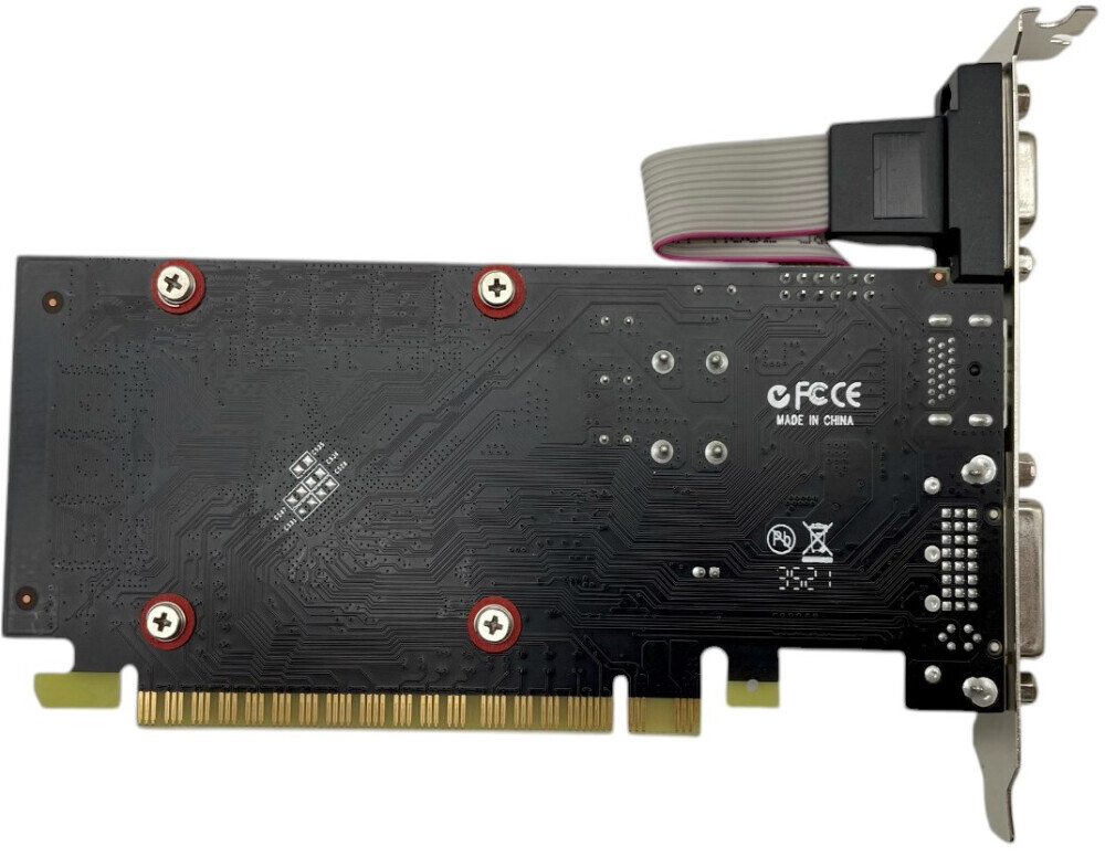 Видеокарта CBR GeForce GT 210, 1 GB DDR3, 64 bit, HDMI, DVI-I, VGA, GPU 589 MHz, фото2