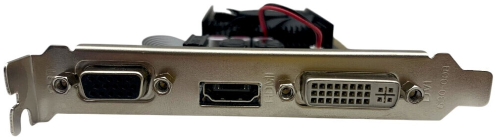 Видеокарта CBR GeForce GT 210, 1 GB DDR3, 64 bit, HDMI, DVI-I, VGA, GPU 589 MHz, фото3
