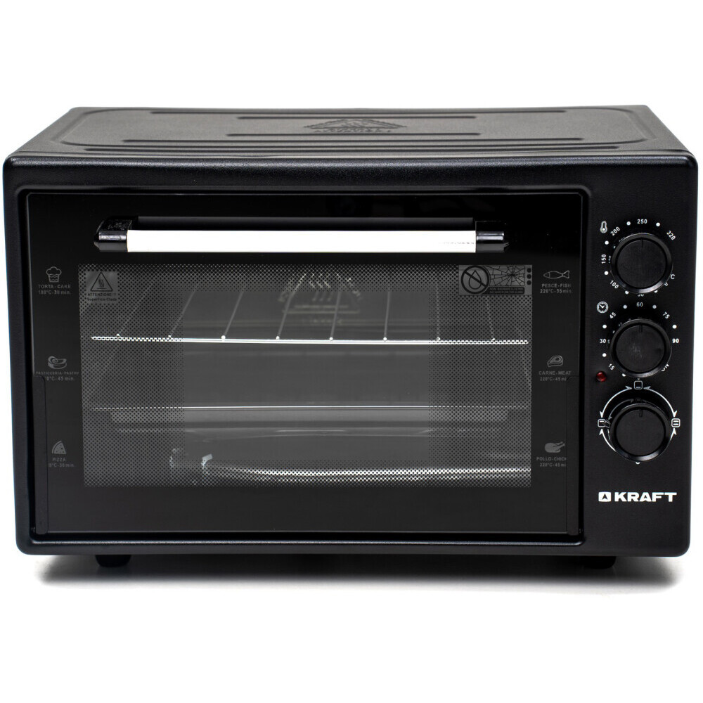 Мини-печь KRAFT KF-MO 4500 Black: купить в интернет магазине Регард ...