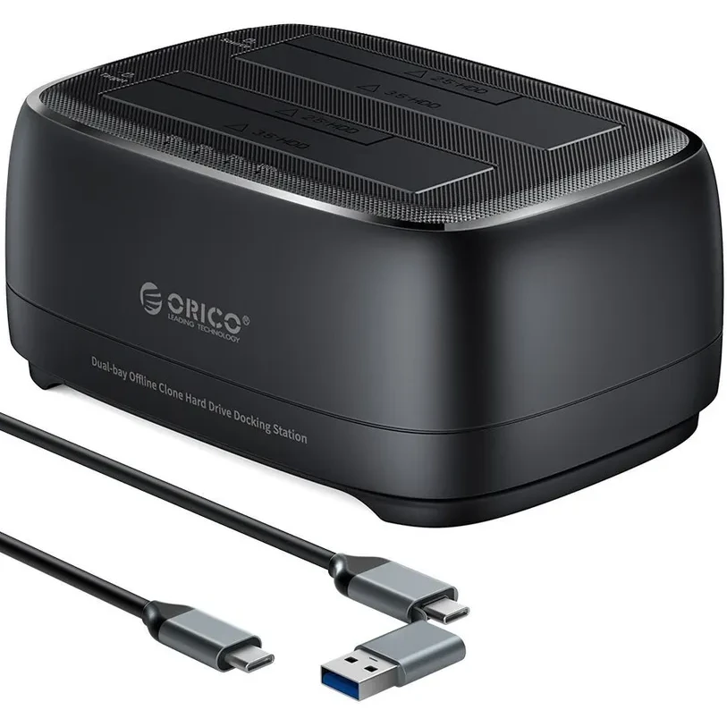 Док-станция для HDD Orico DD28C3 Black: купить в интернет магазине ...