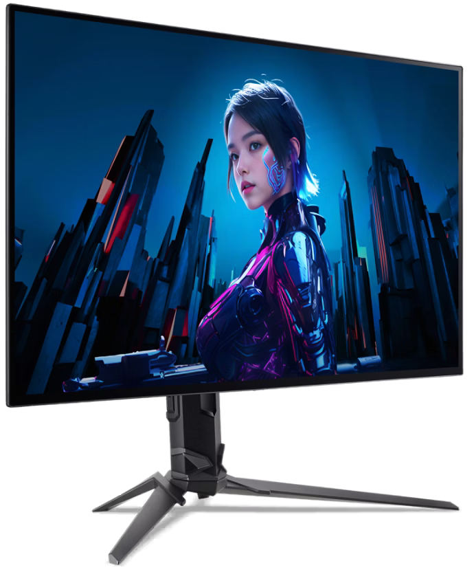 Монитор 27' Acer X27UF3bmiipruzx IPS, 2560x1440, 480 Гц, 0.01 мс, 1300 кд/м², 16:9, 2xHDMI, 1xDP, 1xUSB-C, 2xUSB 3.2, динамики, черный, фото2