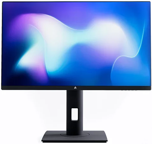 Монитор 27' РУСЛАН М27/75/1080 IPS 1920x1080, 75 Гц, 3 мс, 16:9, 300 кд/м², HDMI, DP, VGA, 3.5 Jack, динамики (2x3 Вт), черный