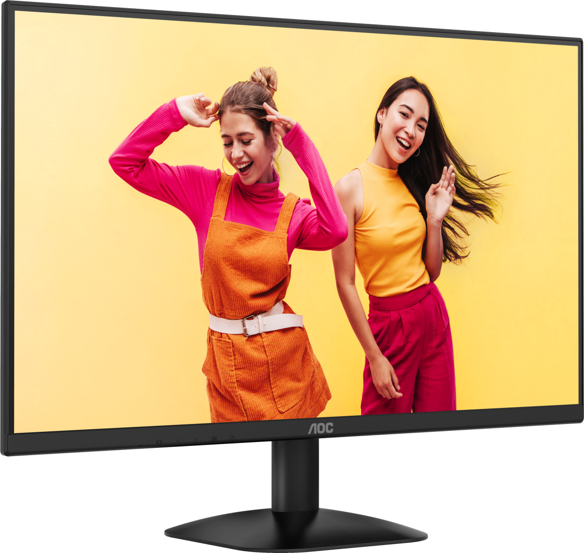Монитор 23.8' AOC 24B35HM2 VA 1920x1080, 100 Гц, 4 мс, 16:9, 300 кд/м², HDMI 1.4, VGA, Adaptive-Sync, черный, фото3