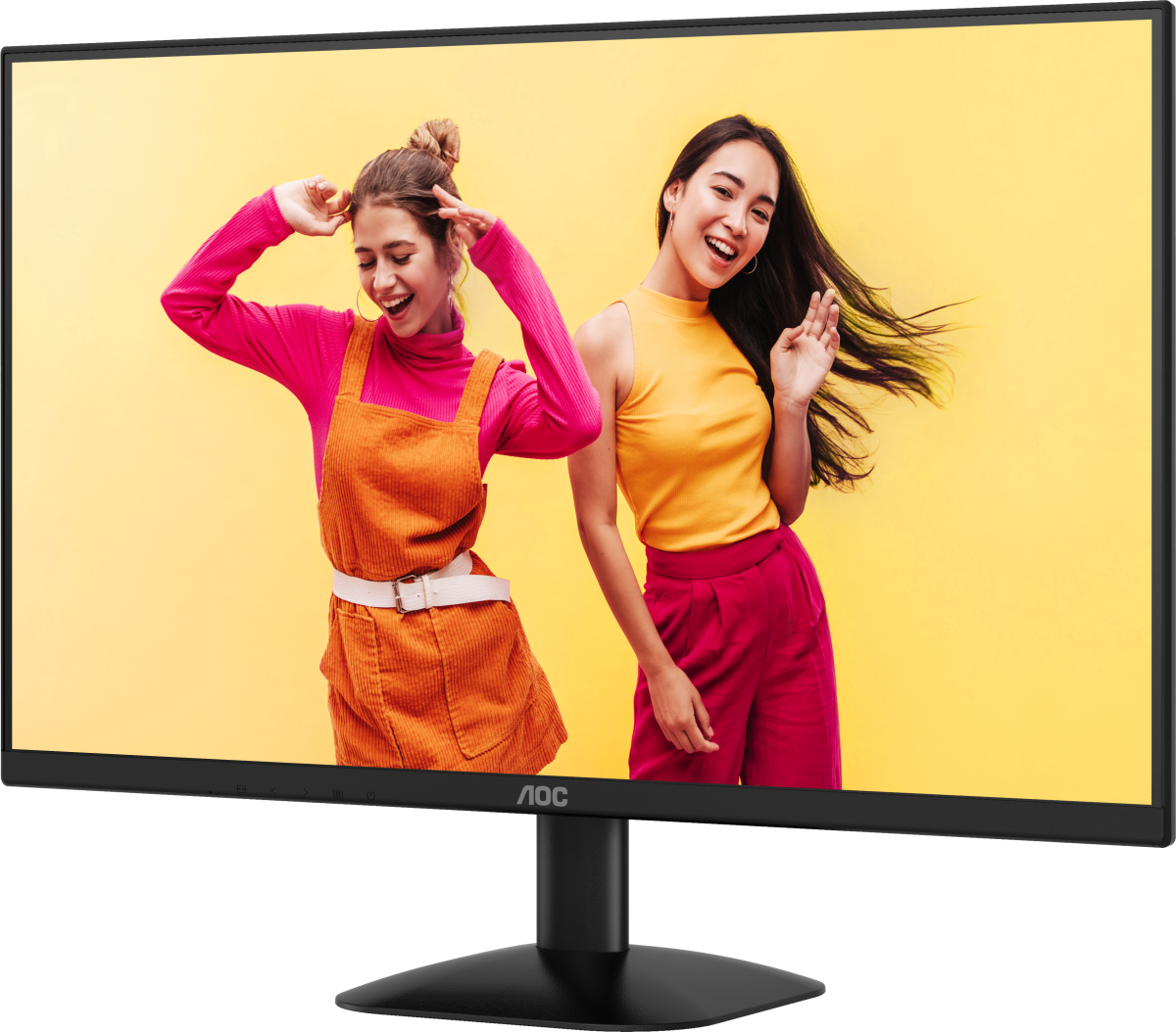 Монитор 23.8' AOC 24B35HM2 VA 1920x1080, 100 Гц, 4 мс, 16:9, 300 кд/м², HDMI 1.4, VGA, Adaptive-Sync, черный, фото2