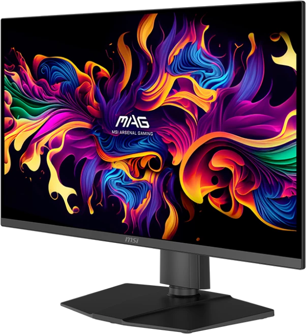 Монитор 26.5' MSI MAG 271QP QD-OLED 2650x1440, 240 Гц, 0.03 мс, 16:9, 240 кд/м², HDMI 2.1, DP 1.4a, 3.5 Jack, USB-C, Adaptive-Sync, черный, фото3