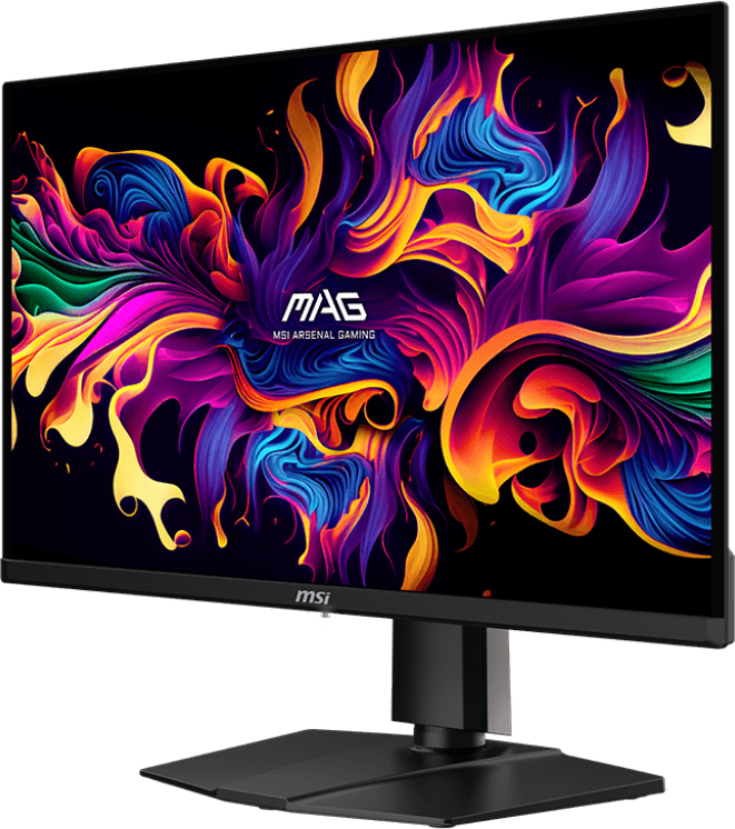 Монитор 26.5' MSI MAG 271QP QD-OLED X28 QD-OLED 2560x1440, 280 Гц, 0.03 мс, 16:9, 1000 кд/м², HDMI 2.1, DP, USB-C (15 Вт), 3.5 Jack, USB Hub, Adaptive-Sync, черный, фото3