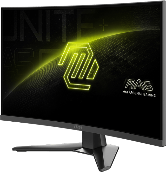 Монитор 27' MSI MAG 275CQF E18 VA 2560x1440, 180 Гц, 0.5 мс, 16:9, 250 кд/м², HDMI 2.0b, DP, 3.5 Jack, Adaptive-Sync, изогнутый экран (1500R), черный, фото3