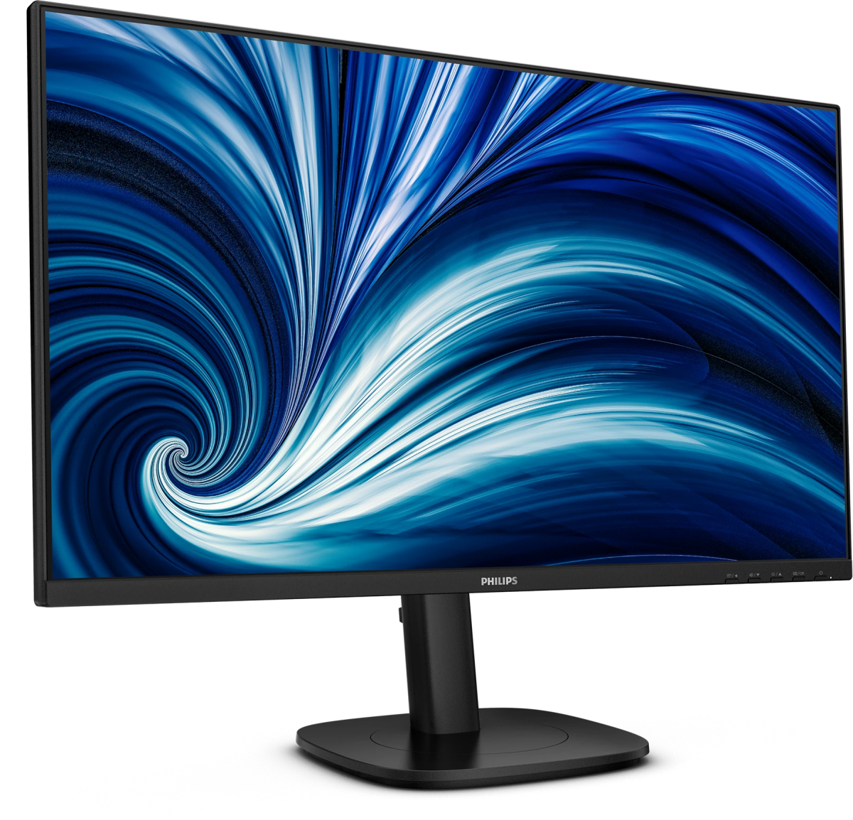 Монитор 27' Philips 27B2N3500J IPS 2560x1440, 120 Гц, 4 мс, 16:9, 350 кд/м², HDMI 2.0, DP 1.2, USB-C (90 Вт), 3.5 Jack, USB Hub (4x USB 3.2), Adaptive-Sync, черный, фото2