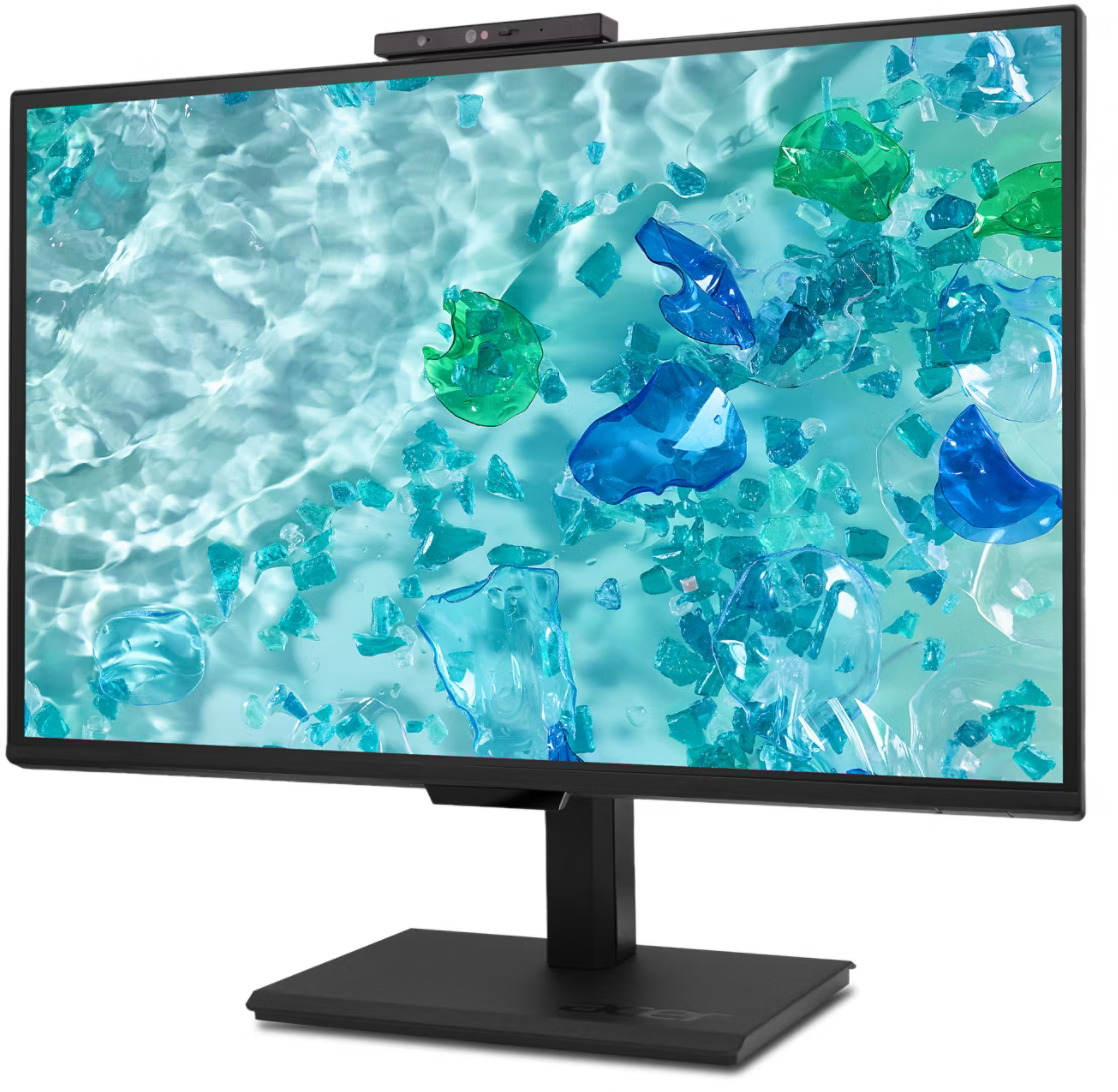 Монитор 23.8' Acer B248YGbemiqprcuzx IPS 1920x1080, 120 Гц, 4 мс, 16:9, 300 кд/м², HDMI 2.0, DP, USB-C (100 Вт), 3.5 Jack, USB Hub (2x USB 3.0), FreeSync, HDR10, динамики (2x5 Вт), веб-камера, черный, фото3