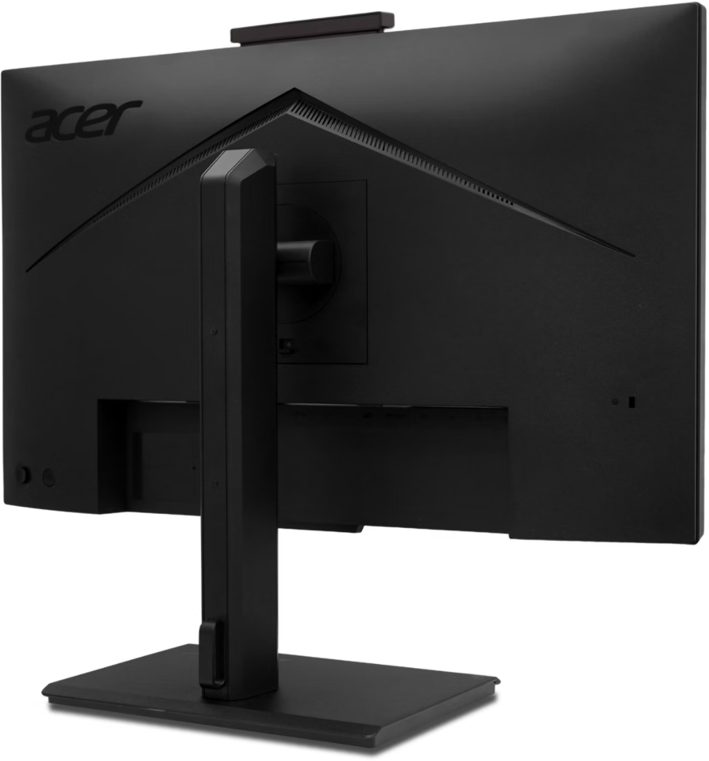 Монитор 23.8' Acer B248YGbemiqprcuzx IPS 1920x1080, 120 Гц, 4 мс, 16:9, 300 кд/м², HDMI 2.0, DP, USB-C (100 Вт), 3.5 Jack, USB Hub (2x USB 3.0), FreeSync, HDR10, динамики (2x5 Вт), веб-камера, черный, фото6