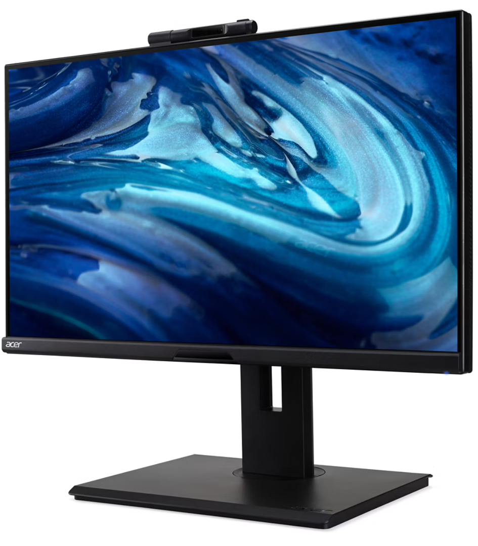 Монитор 27' Acer B278UGbemiqprcuzx IPS 2560x1440, 120 Гц, 4 мс, 16:9, 350 кд/м², HDMI 2.0, DP 1.2, DP out, USB-C (100 Вт), RJ-45, 3.5 Jack, USB Hub (3x USB 3.2), FreeSync, HDR10, динамики (2x2 Вт), веб-камера (5 Мп, IR, микрофон), черный, фото3