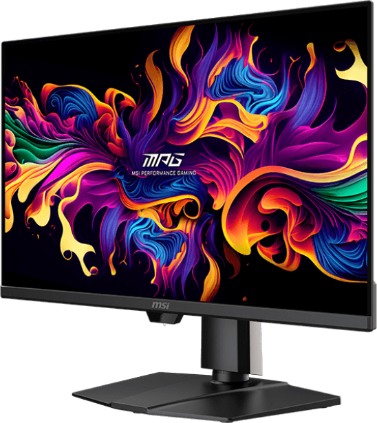 Монитор 26.5' MSI MPG 271QR QD-OLED X50 QD-OLED 2560x1440, 500 Гц, 0.03 мс, 16:9, 300 кд/м² (пиковая 1000 кд/м²), HDMI 2.1, DP, USB-C (98 Вт), USB Hub (2x USB 3.2), 3.5 Jack, HDR10, DisplayHDR 500 True Black, G-Sync Compatible, Adaptive-Sync, динамики, черный, фото2