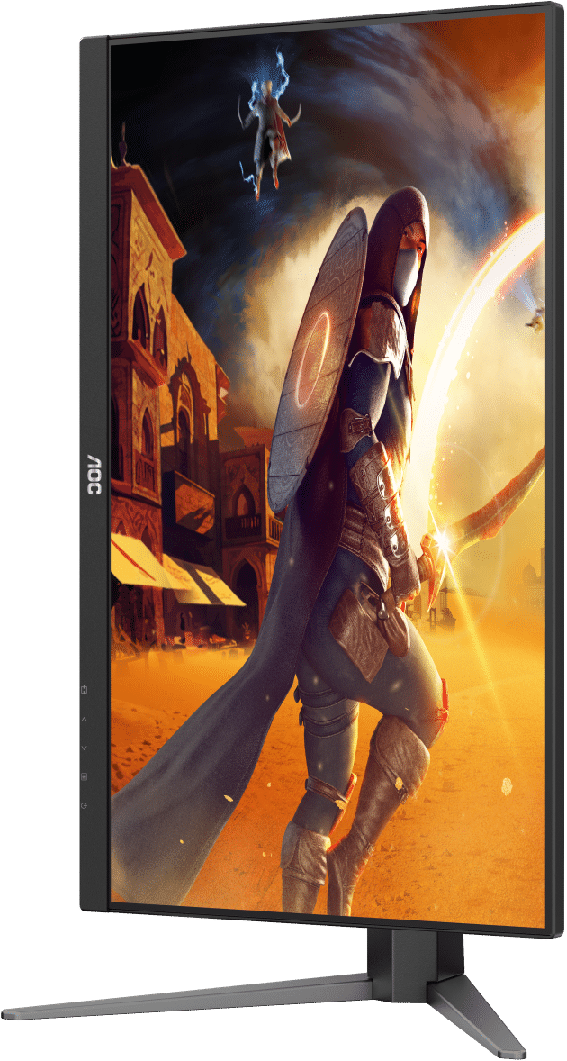 Монитор 27' AOC Q27G4/D IPS 2560x1440, 200 Гц, 0.3 мс, 16:9, 350 кд/м², HDMI 2.0, DP 1.4, 3.5 Jack, DisplayHDR 400, Adaptive-Sync, черный, фото5